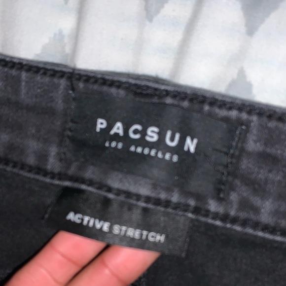 Skinny Black Pacsun Pants - Picture 4 of 6